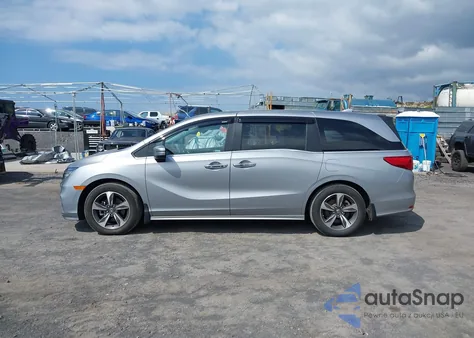 2019 Honda Odyssey Touring из США, поврежденный, VIN 5FNRL6H81KB070459